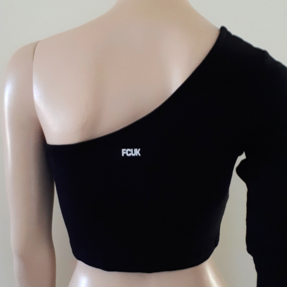French Connection | One-shoulder Crop Top - Picture 2 of 6